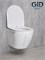 Безободковый подвесной унитаз под камень микролифт дюропласт Gid Ws2198 44560 - фото 254821
