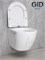 Безободковый подвесной унитаз под камень микролифт дюропласт Gid Ws2198 44560 - фото 254822