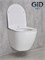 Безободковый подвесной унитаз микролифт дюропласт Gid Tr2198 44564 - фото 254912