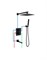 Душевая система с термостатом скрытого монтажа Santarinio SB-300621 черная матовая 44628