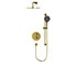 Душевая система с термостатом скрытого монтажа WHITECROSS Y YSET09TOPGL (золото) 44700