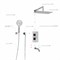 Душевая система скрытого монтажа с термостатом Wasserkraft АIme А171519 24068