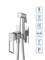 Гигиенический душ со встраиваемым смесителем BelBagno LUCE LUC-HGN-CRM хром 44946