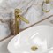 Высокий смеситель для раковины Wasserkraft Neckar 2103H золото глянец 44976