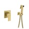 Гигиенический душ скрытого монтажа VIEIR V393553-S золото матовое 45099