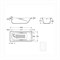 Ванна стальная Roca Princess N 160х75 2203E0000, с отверстиями для ручек Испания 2203E0000 - фото 88997