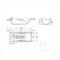 Ванна стальная Roca Princess N 170х70 2209E0000, с отверстиями для ручек Испания 2209E0000 - фото 89005