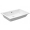 Постирочная раковина KERASAN Slim 022501 75 см 0225bi - фото 89639